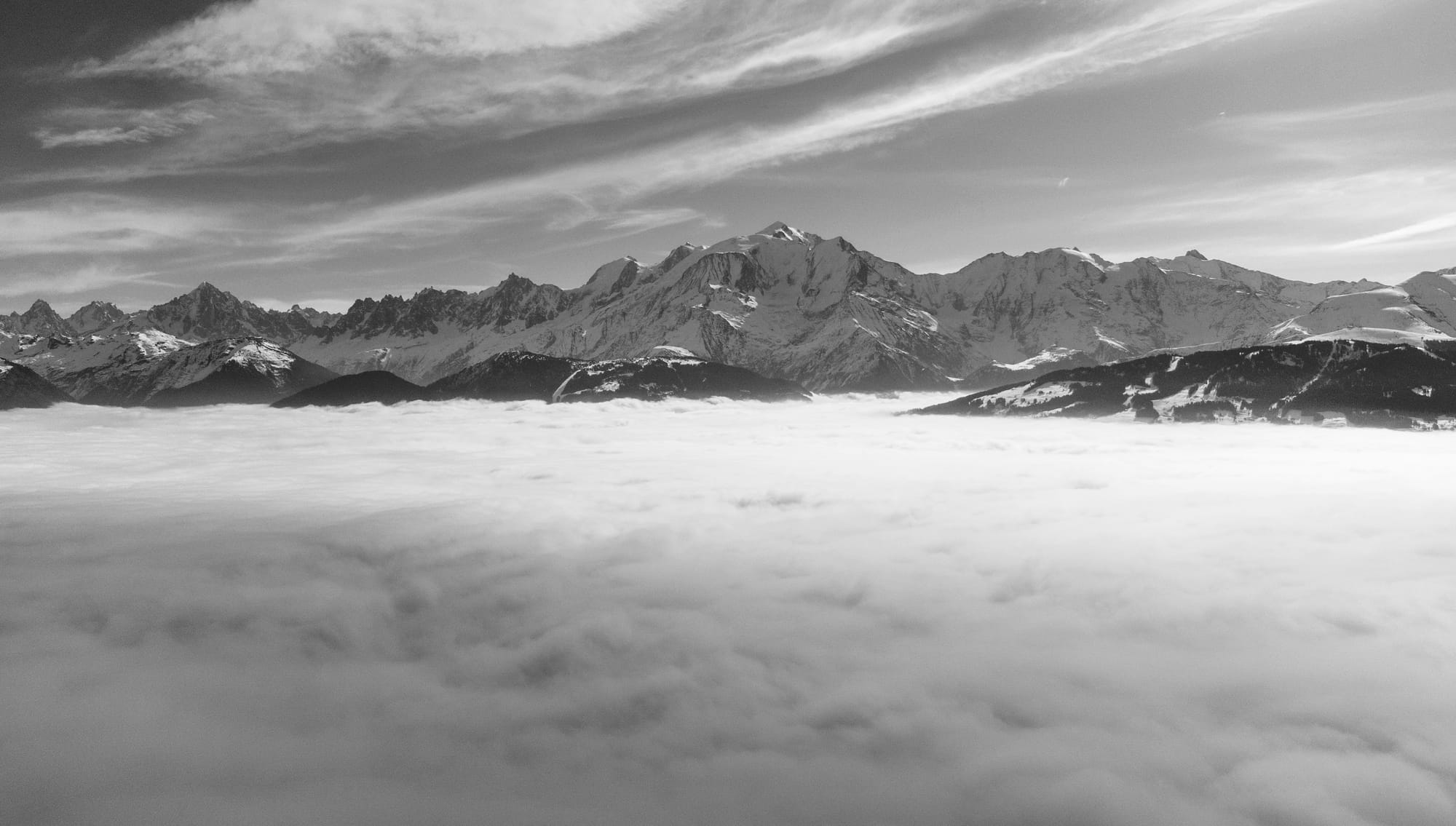 Mer de nuage au Pays du Mont-Blanc - 1er Mars 2023