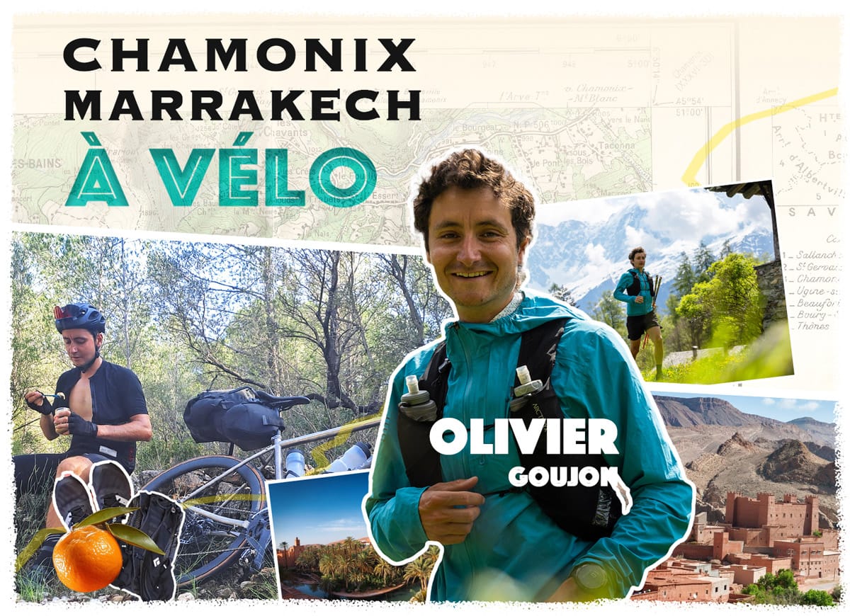 Olivier Goujon - Chamonix - Marrakech à vélo 